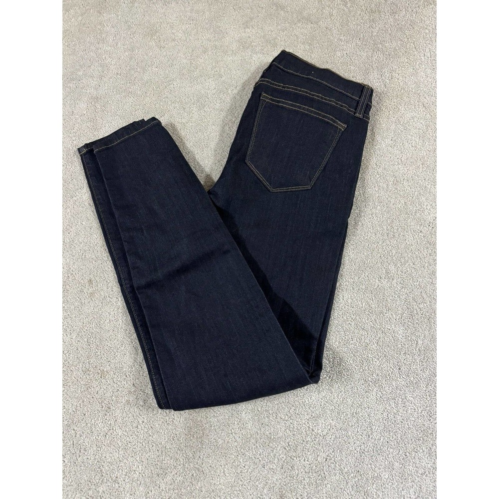 Judy Blue Skinny Jeans Women's Size 13/31 Blue Dark Wash High Rise - NO STRETCH